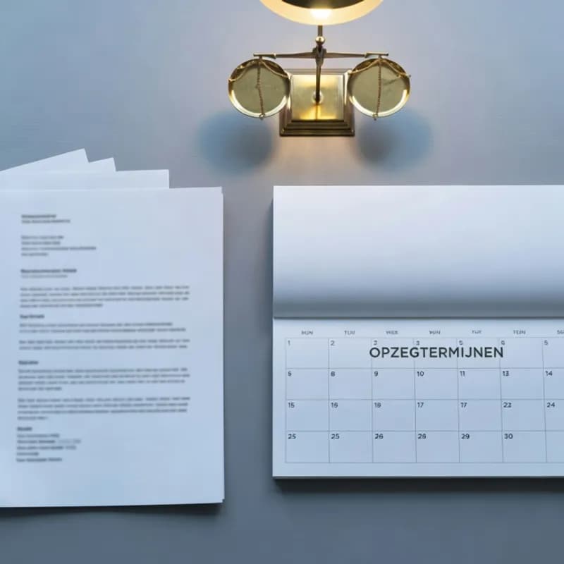 Okres wypowiedzenia (opzegtermijn) w Holandii