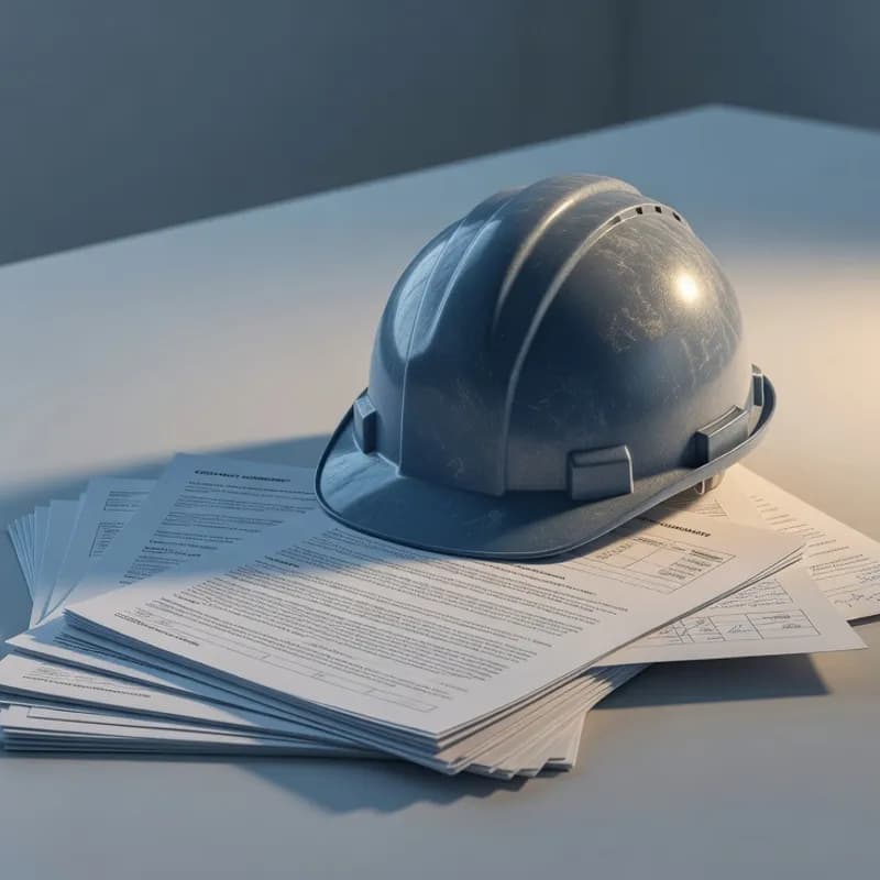 Val van hoogte — upadek z wysokości na budowie w Holandii