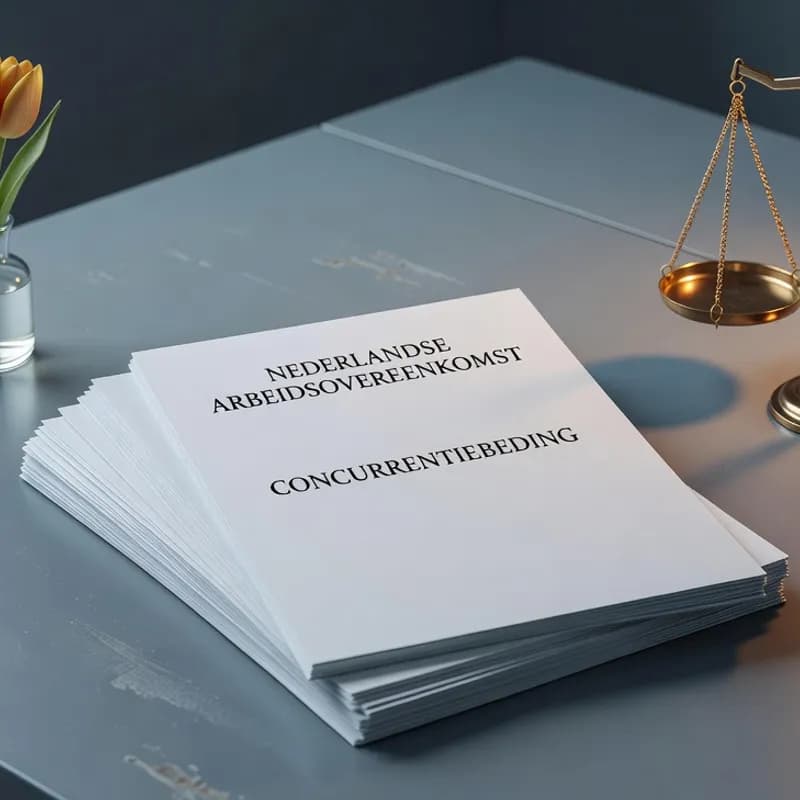 Zakaz konkurencji w umowie o pracę w Holandii