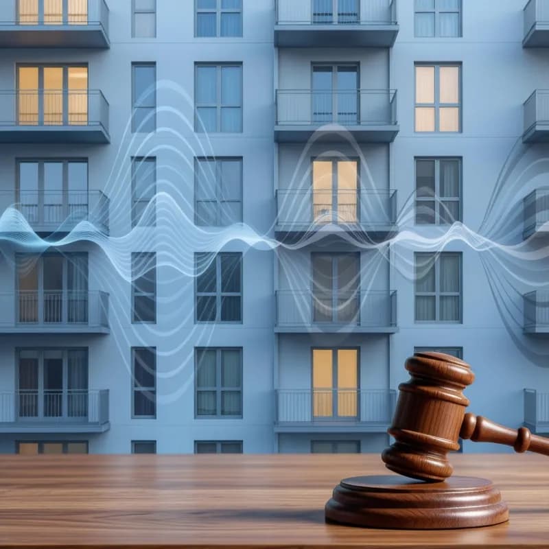 Geluidsoverlast — hałas od sąsiadów i Twoje prawa w Holandii