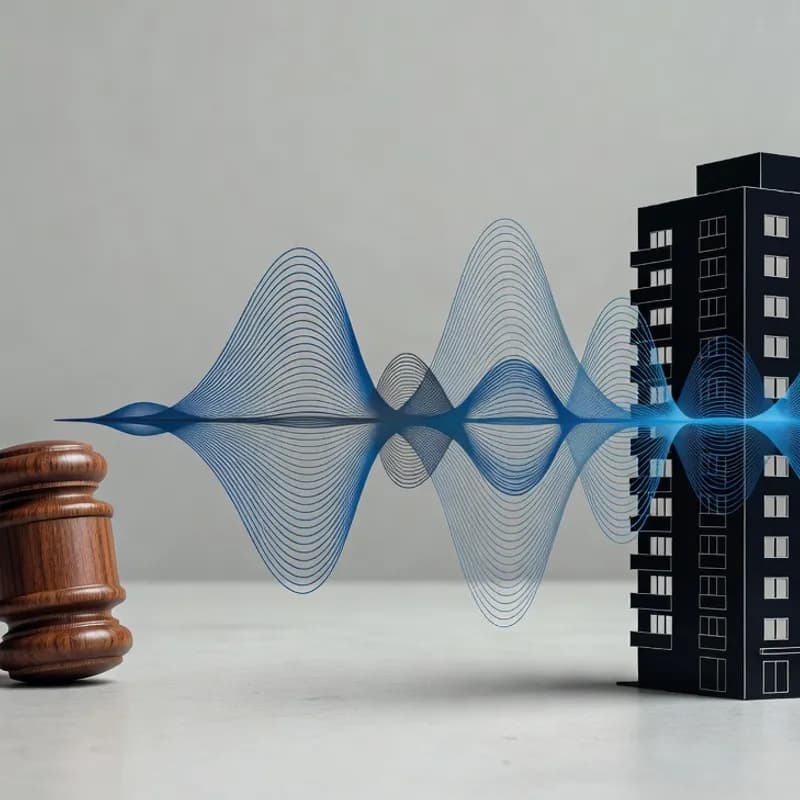 Geluidsoverlast van buren — hałas od sąsiadów w Holandii