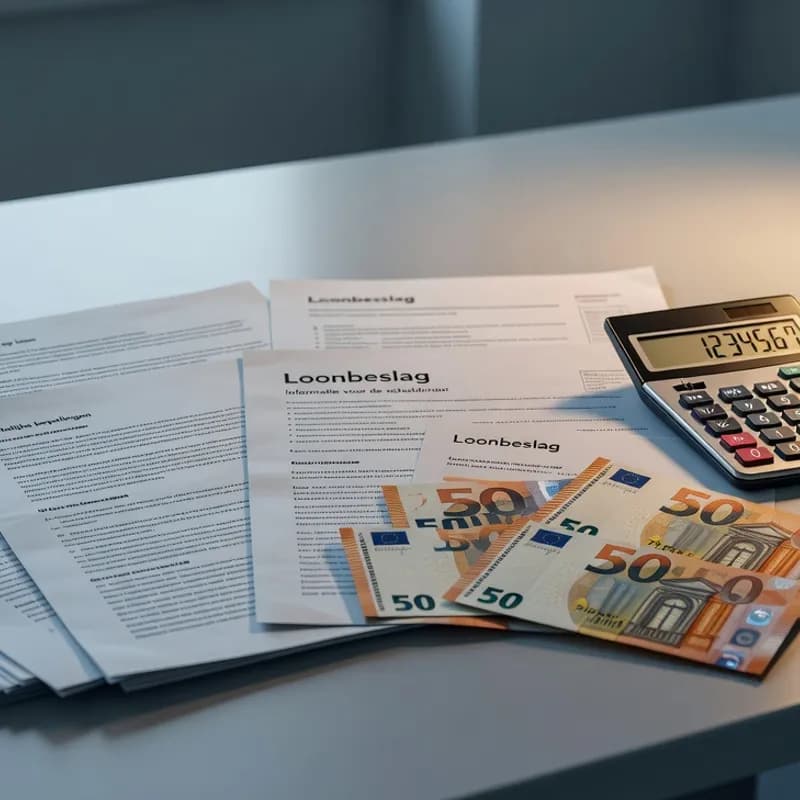 Loonbeslag — zajęcie wynagrodzenia przez komornika w Holandii