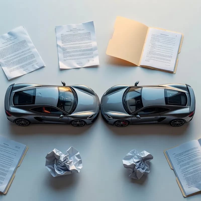 Najechanie z tyłu — kto jest odpowiedzialny?