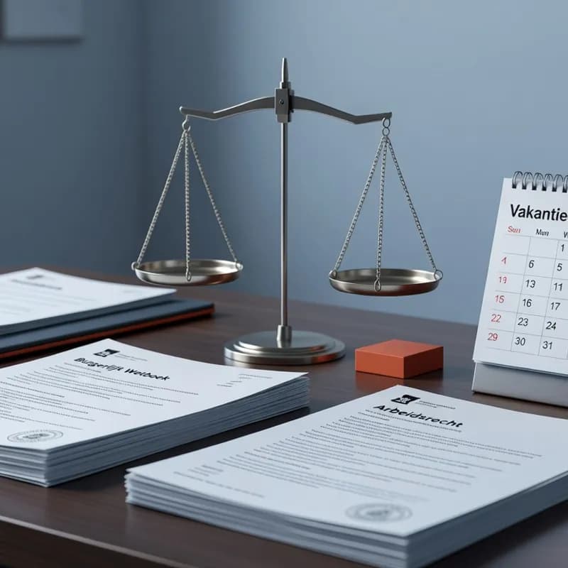 Prawo do urlopu w Holandii — vakantiedagen i verlof dla pracowników