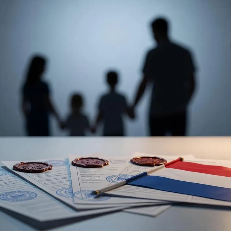 Verblijfsvergunning w Holandii — pozwolenie na pobyt dla rodziny